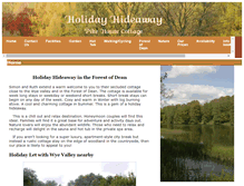 Tablet Screenshot of holiday-hideaway.co.uk